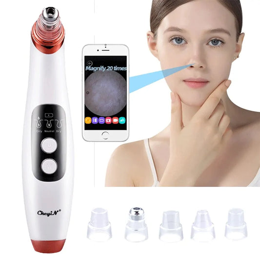 Blackhead Remover Vacuum with Visual Camera and Pore Cleaner