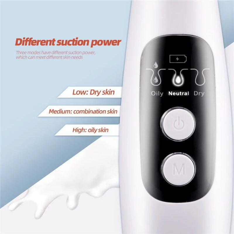 Blackhead Remover Vacuum with Visual Camera and Pore Cleaner