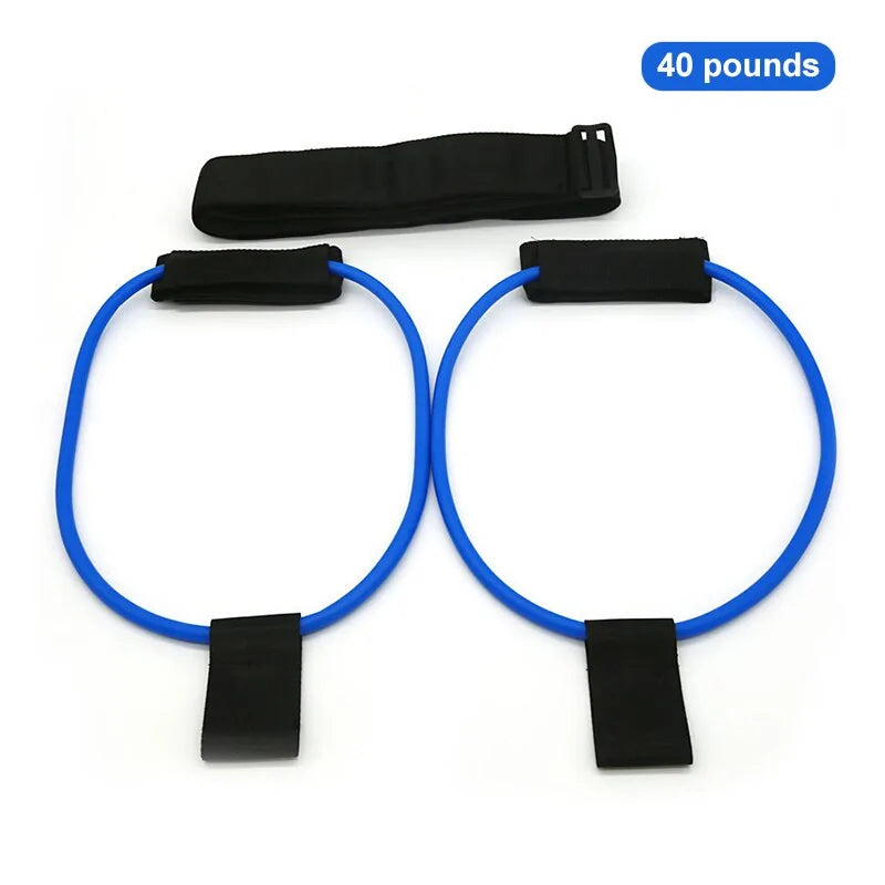 Adjustable Fitness Booty Bands Set with Resistance Bands and Waist Belt